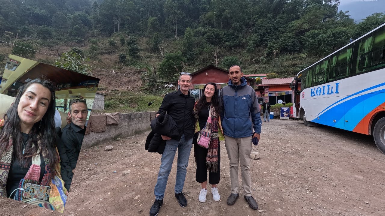 🇳🇵2️⃣Sleeper bus from Kathmandu to Pokhara!