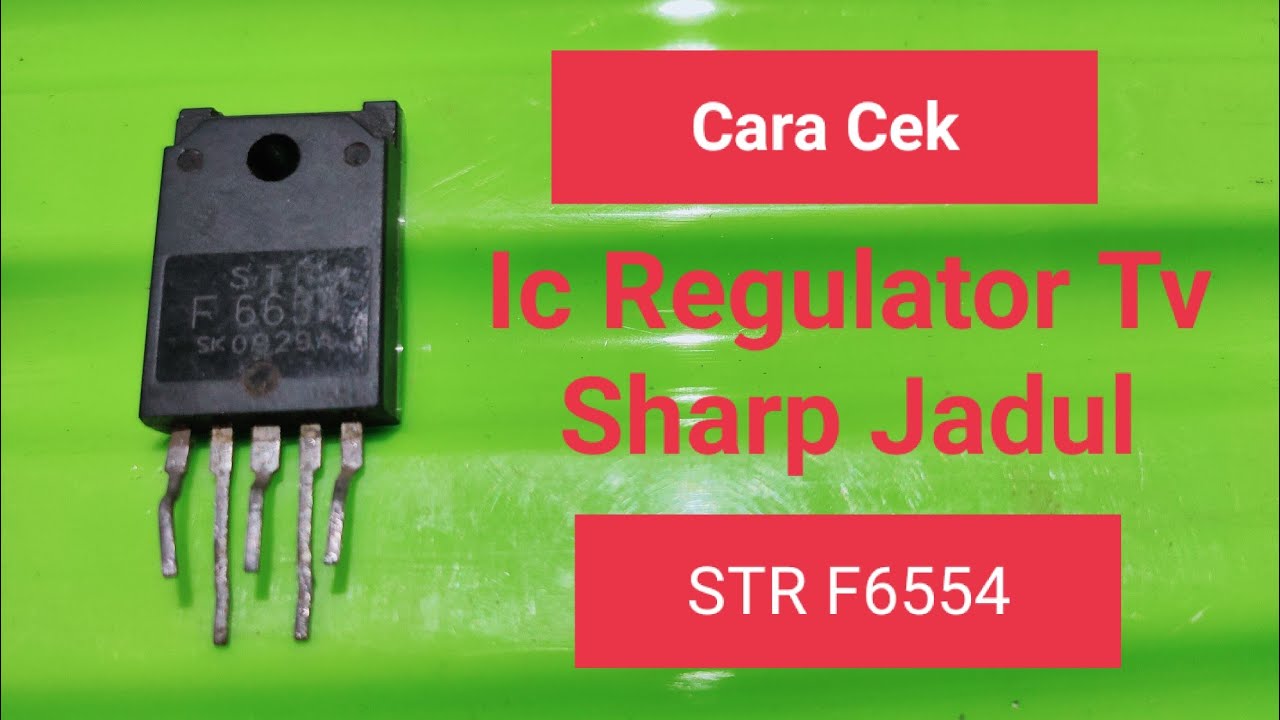 Cara Cek Ic Regulator Tv