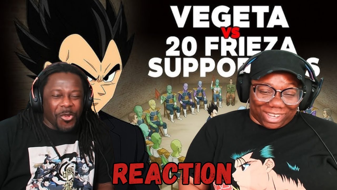 1 Saiyan vs 20 Frieza Supporters (Jubilee Parody) | REACTION