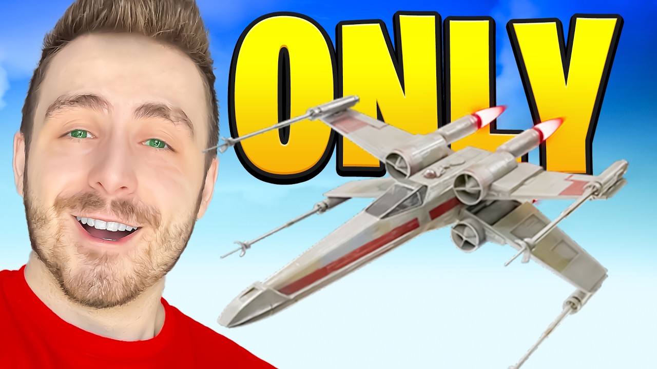X-WING ONLY VE FORTNITE!!