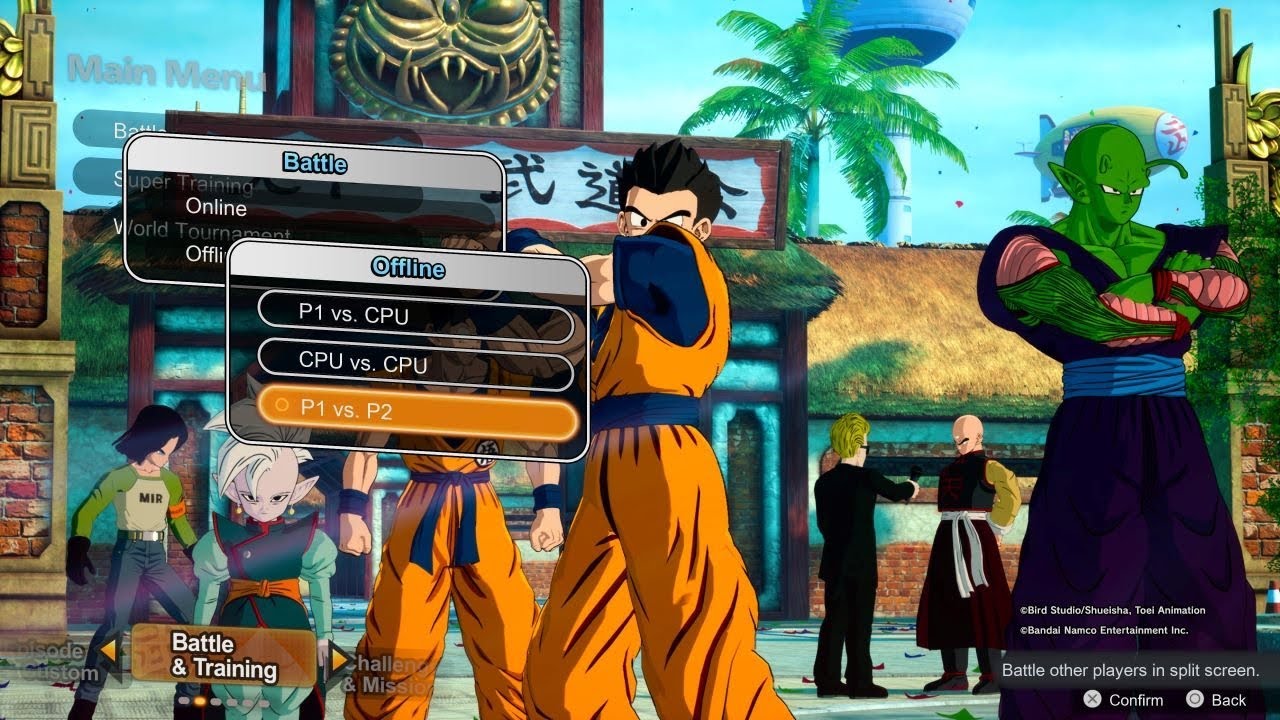 How to Play Local Split Screen Couch Multiplayer in DRAGON BALL: Sparking! ZERO!