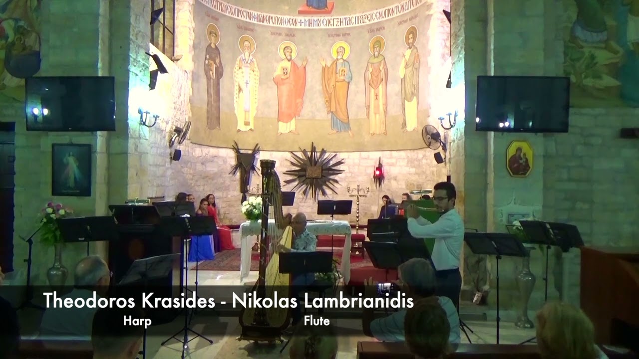 O Mio Babbino Caro - Giaccomo Puccini - Theodoros Krasides Harp and Nikolas Lamprianidis Flute