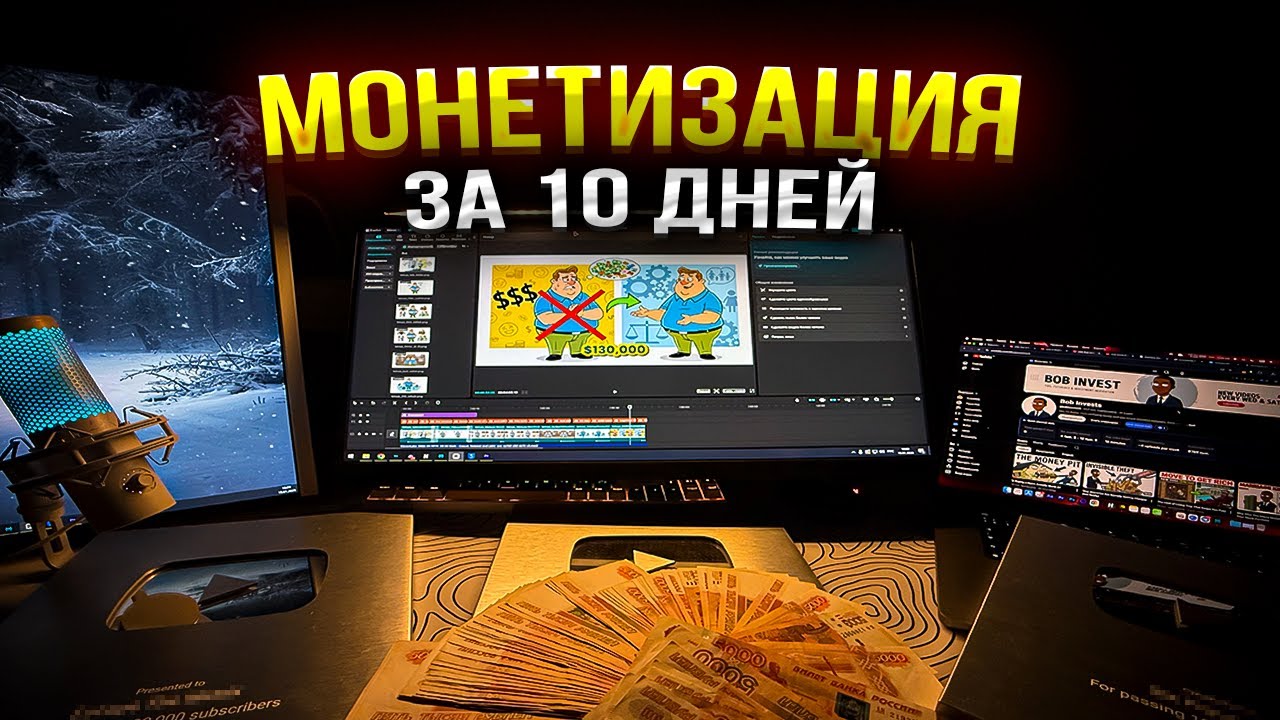 ВЗЛЕТАЮЩАЯ ИИ НИША Ютуб: 14.205$ на Финансах За 7 Минут (Без воды)