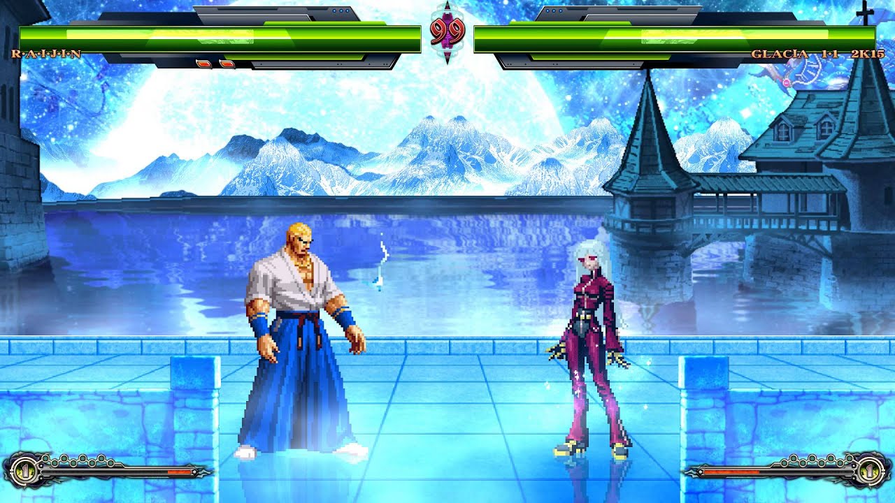 [Mugen 1.1 Hi-Res] MUGENMASONRY RETURNS? Sapphire Diamond Stage 1.1 Remake 2015