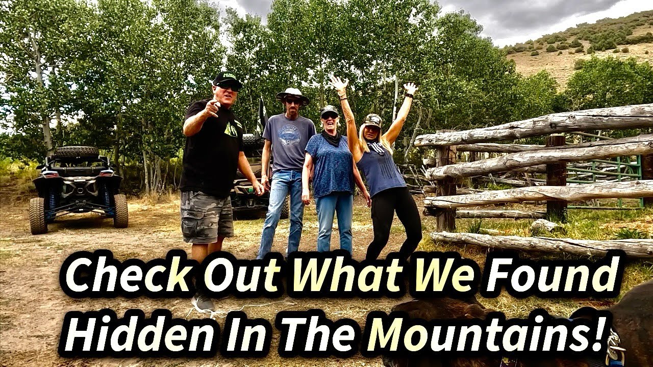 Trail To Hidden Cowboy Camp. A UTV Adventure!😀 #utv #offroad #outdoors #mountains 