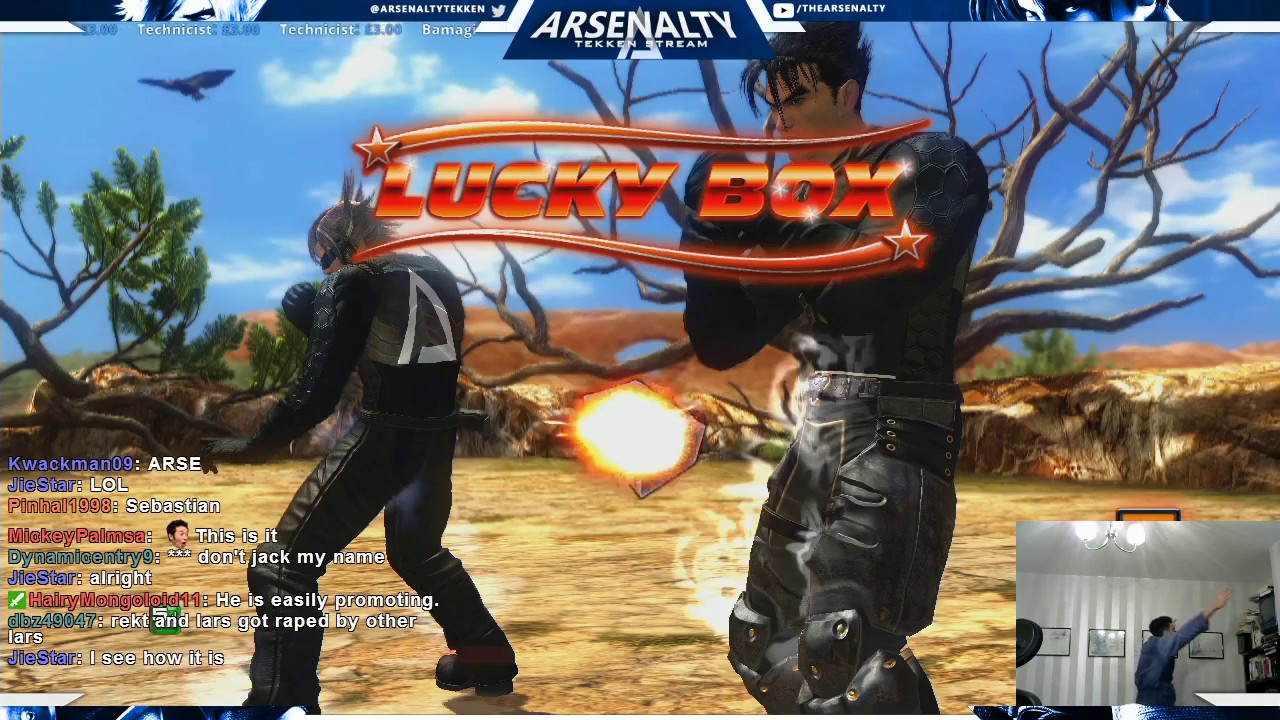 Arsenalty's Tekken Tag Tournament 2 stream Highlight 12/30/15