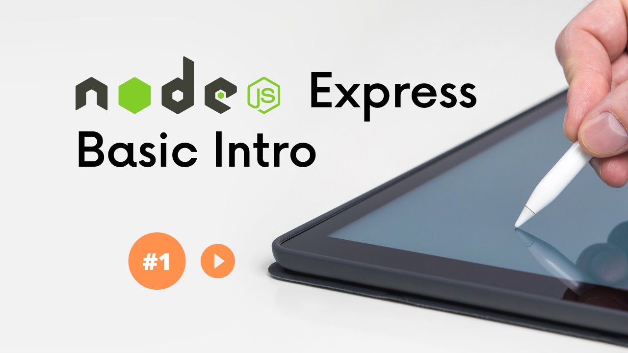 1 Node & Express - Intro Basics