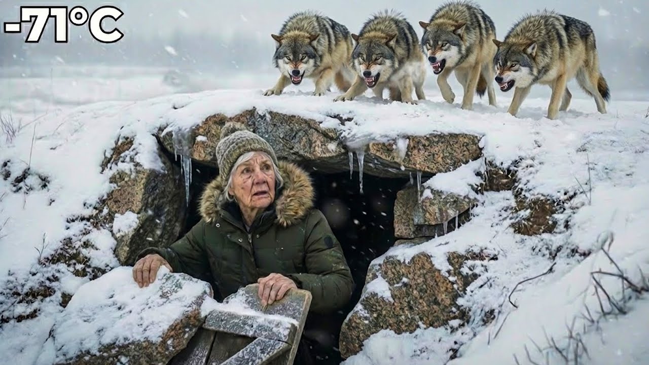 The Widow’s Secret Shelter Escaping a Wolf Pack in the Coldest Place on Earth | Yakutia Survival
