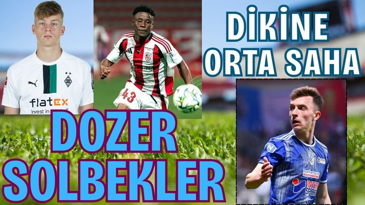 DOZER SOLBEKLER | DİKİNE VİRTÜÖZ ORTA SAHA | AUGUSTO AUGUSTOSA KALMALI | KARLSBAKK OK#trabzonspor 
