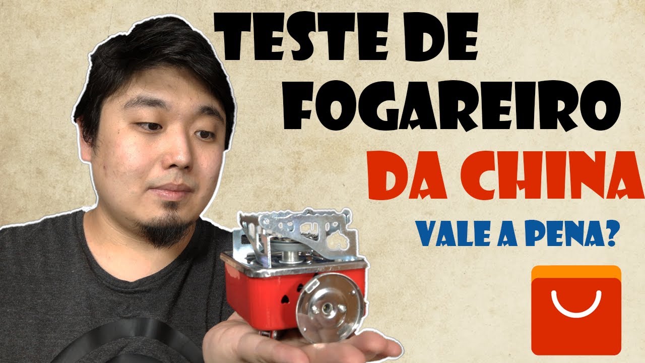Fogareiro da china - Vale a pena? - Teste de produtos