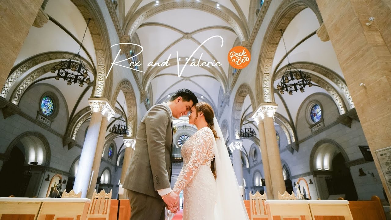 Manila Cathedral Wedding of Rex and Valerie