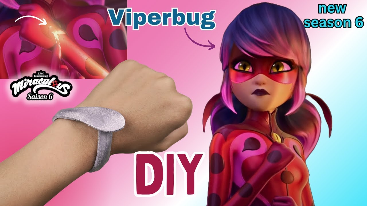 DIY VIPERBUG NEW Snake Miraculous Season 6 