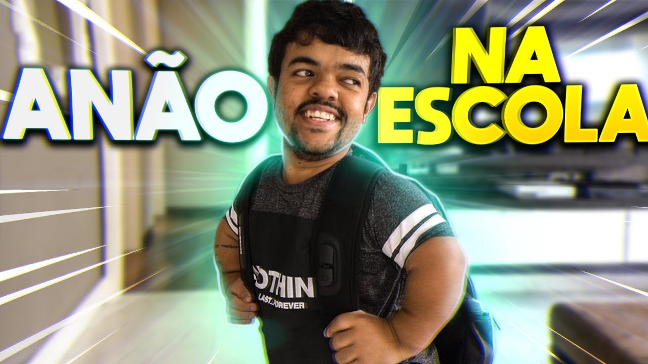 LEVANDO O ANÃO NO PRIMEIRO DIA DE AULA!!!