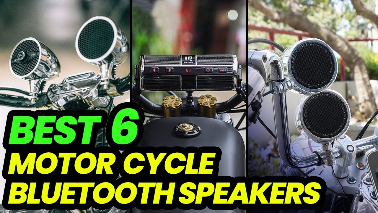 Top Motorcycle Bluetooth Speakers for 2024 - Buyer’s Guide