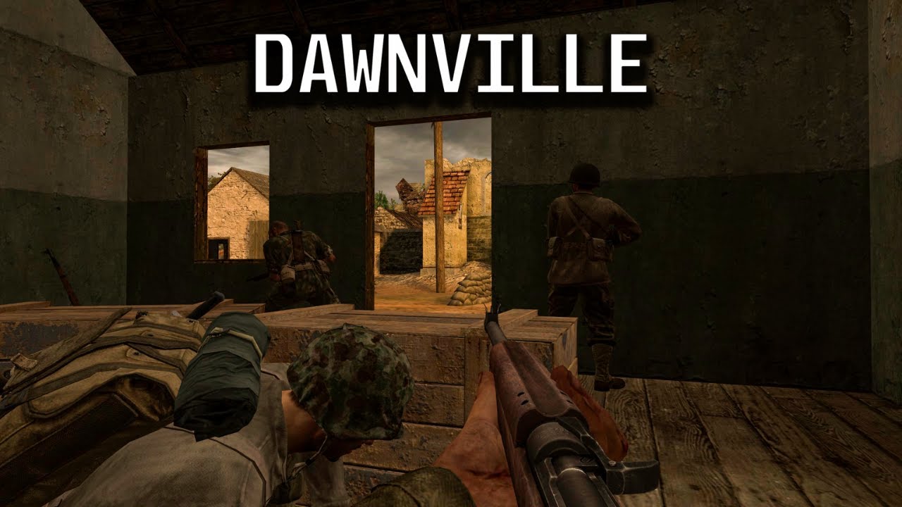 Dawnville Recreated in Call of Duty World at War (Mod)