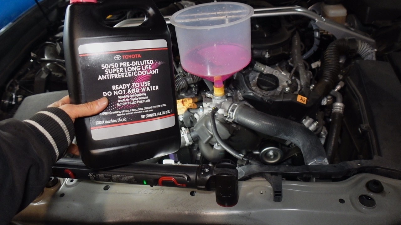GS350 Coolant Drain and Fill