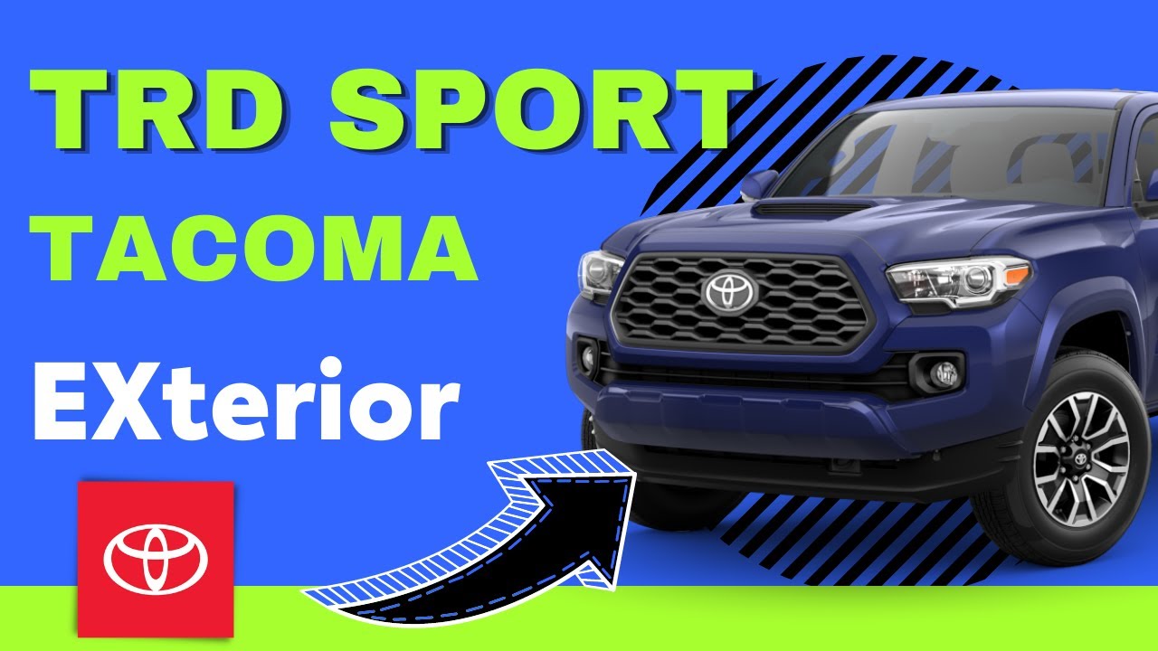 Do you like blue, 2022 Toyota Tacoma TRD Sport?