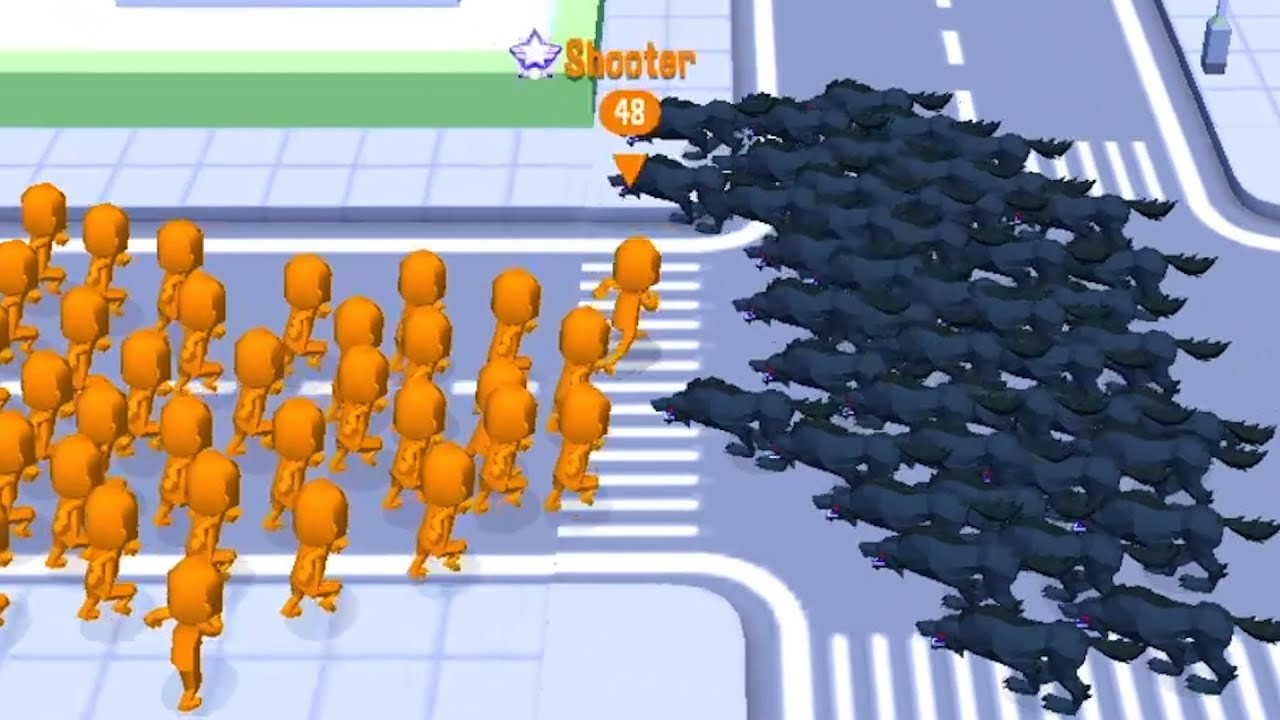 Crowd City World Record Map Control: 100.00% #210