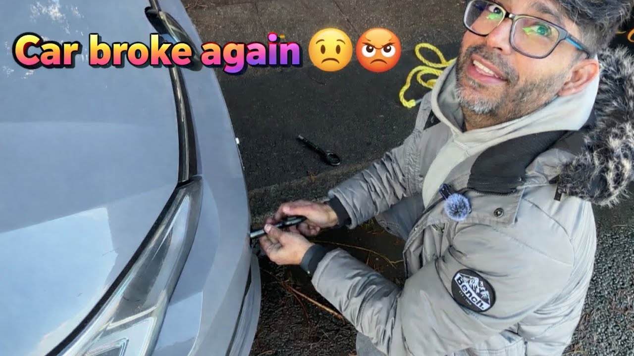 Car broke again 😞🙄 | گاڑی پھر خراب ہو گئی 😞🙄