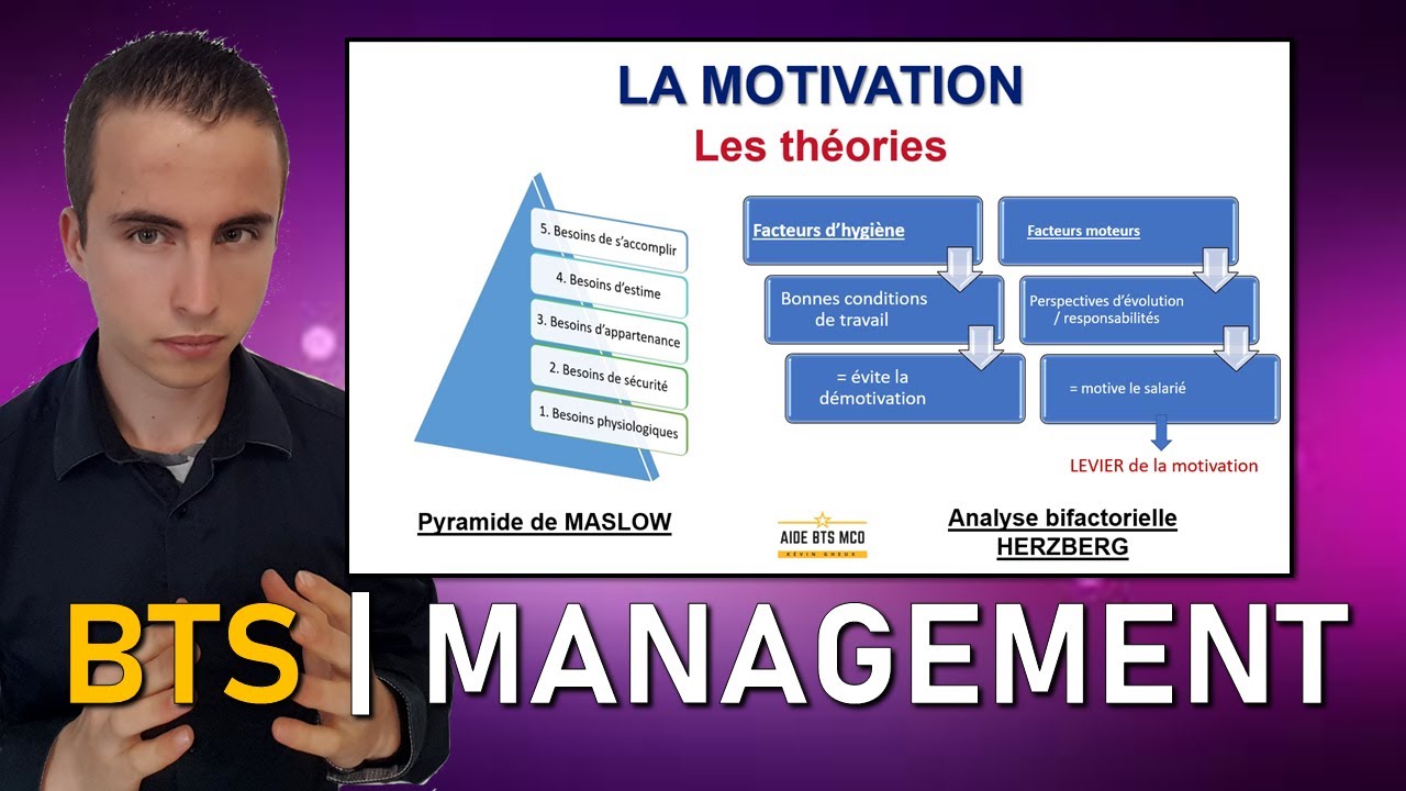 R&eacute;visions MANAGEMENT #17 - Th&eacute;ories de la motivation | AIDE BTS MUC | BTS MCO