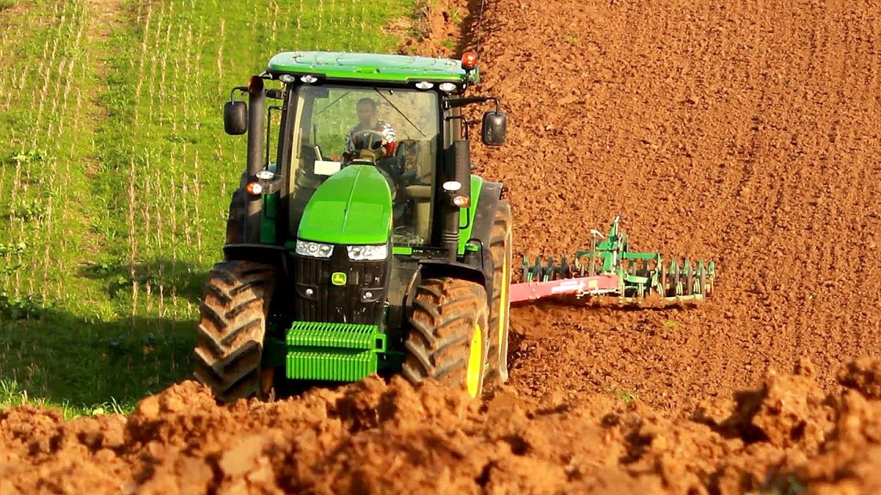 John Deere 7270R - Testy - Orka 2014