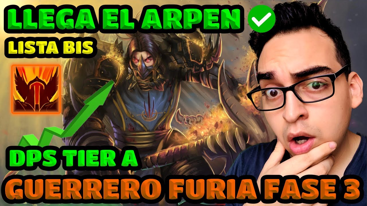 GUERRERO FURIA FASE 3 TOC | ¿FUERZA o ARPEN? | Finalmente: DPS Tier A | WOTLK CLASSIC