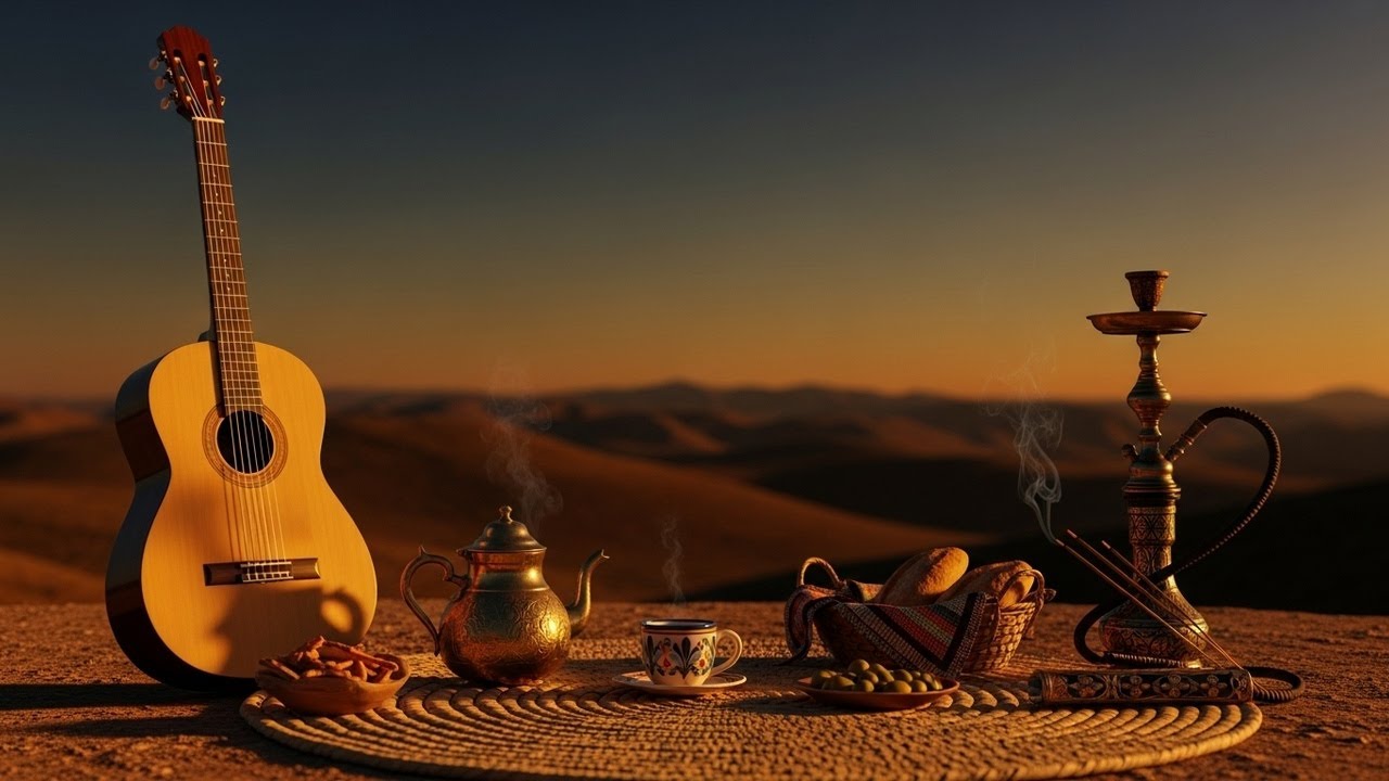 Spanish Guitar & Oud - Relaxing Flamenco Rumba Instrumental With Continuous Peaceful Tone
