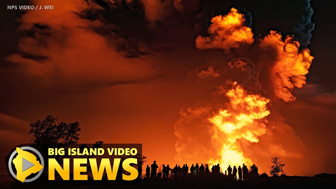 Kilauea Volcano Eruption Update: New Lava Lake Grows (Dec. 22, 2020)