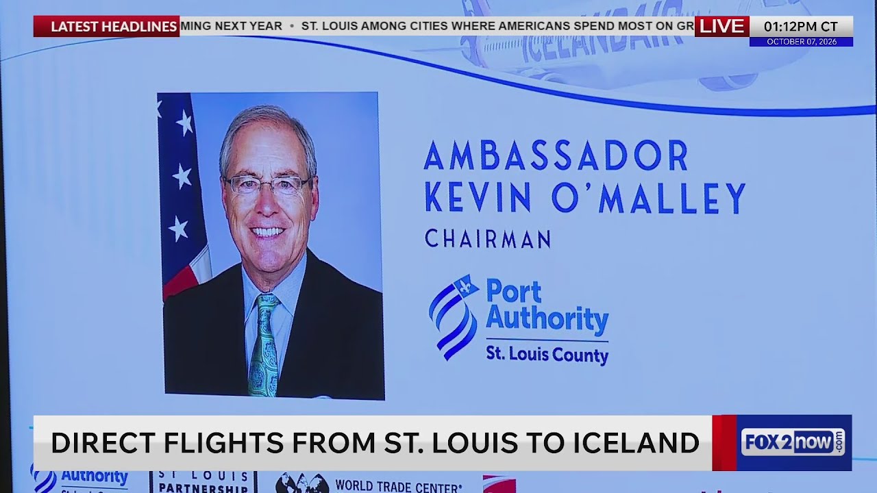 Press Conference: Flights from St. Louis to Iceland