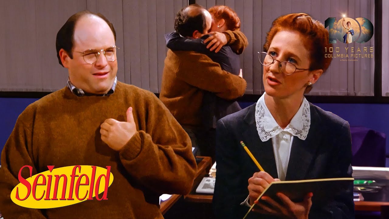 George's secretary can read his mind | Seinfeld (1989)