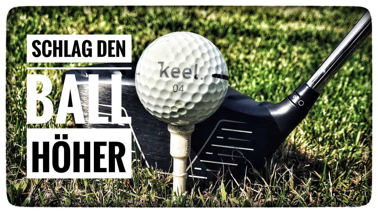 Golf - so bekommst du mehr Höhe bei deinen Schlägen