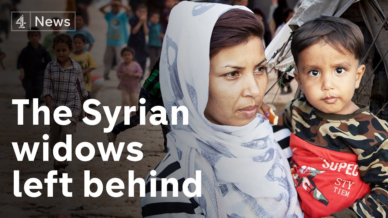 The women struggling to survive in Syria’s widows village
