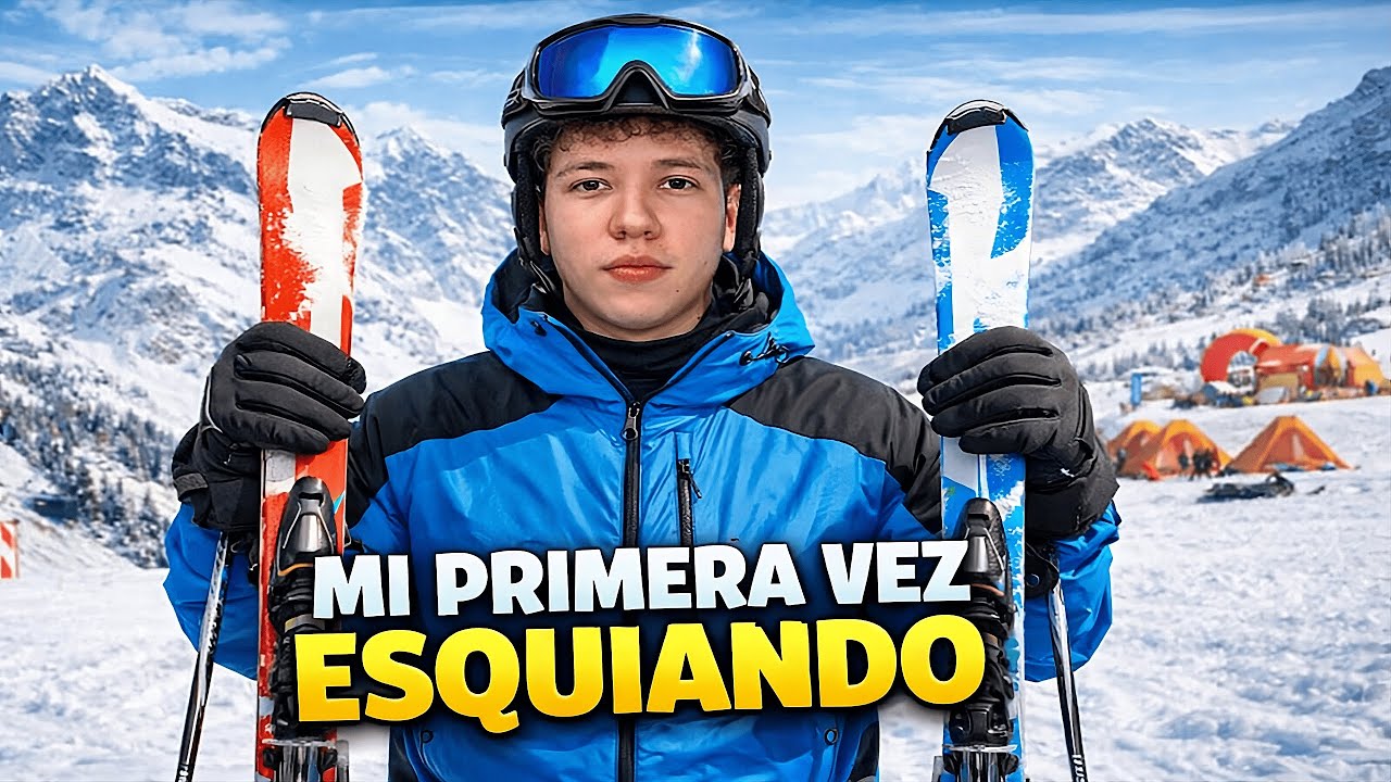 MI PRIMERA VEZ ESQUIANDO