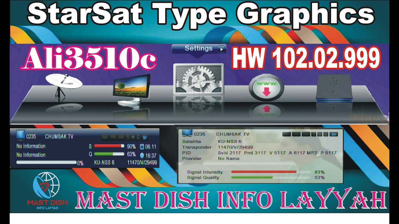Ali3510c New Software HW 102.02.999 Star Sat Type Menu #ali3510c #ali3510cnewsoftware #HW102.02.999