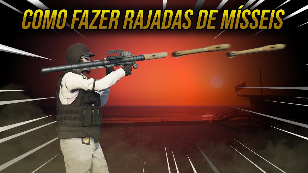 GTA 5  ONLINE - COMO FAZER RAJADA DE TELEGUIADO E RPG - RAPID FIRE   - ROCKET RAPID FIRE