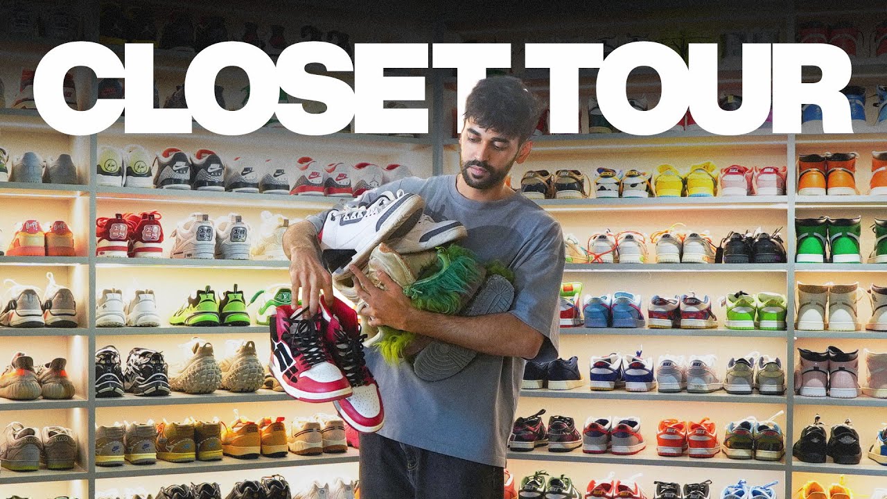 Ludhiana's Biggest Sneaker Collection? | Closet Tour: Akshay Arora Part II