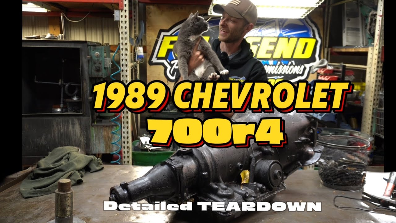 1989 CHEVROLET 1500 (разборка 700r4, диагностика, советы, хитрости.)