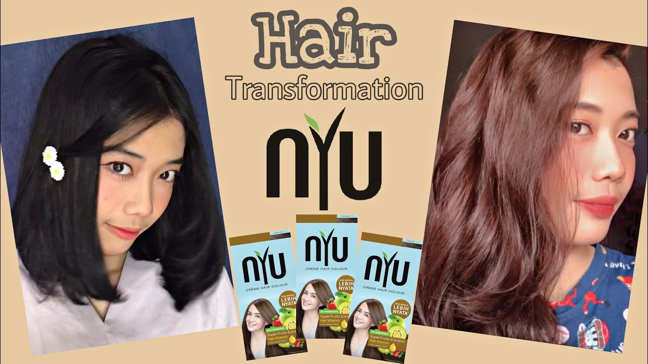 Colouring Rambut Tanpa Bleaching, Cuma Pake Nyu Creme Hair Colour Caramel