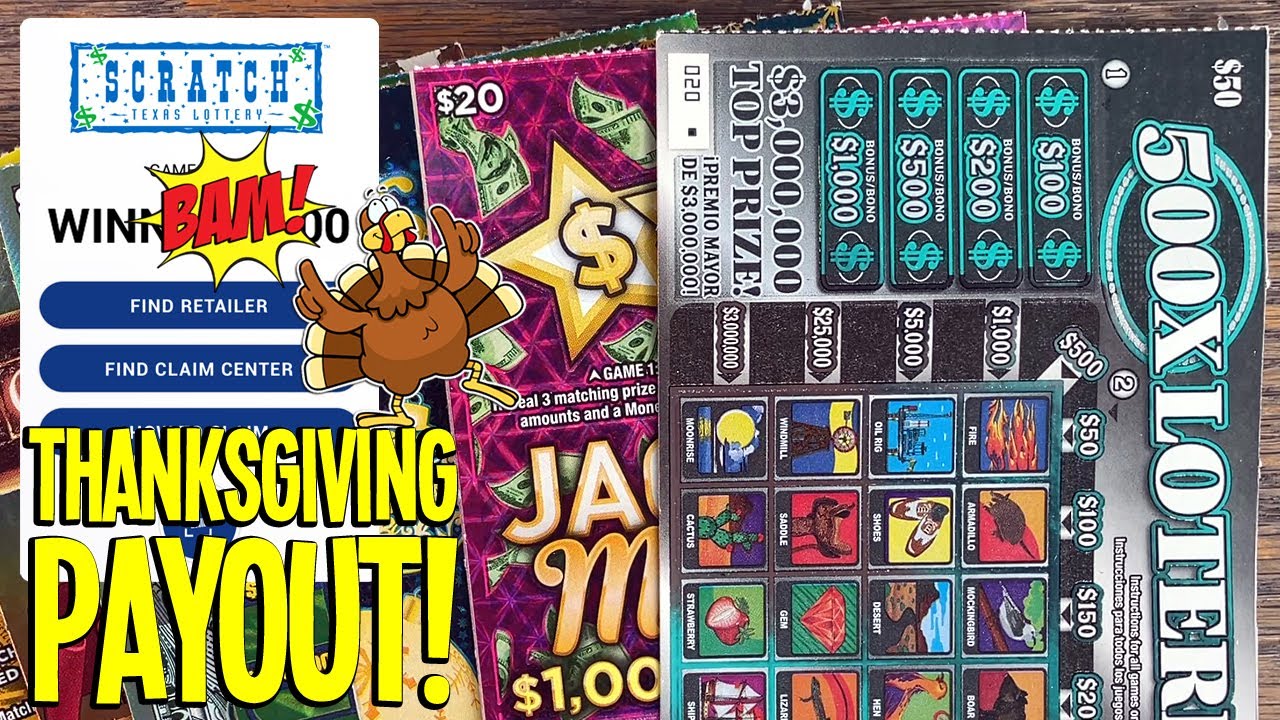 Thanksgiving PAYOUT! $$$ 5X $20 Jackpot Millions