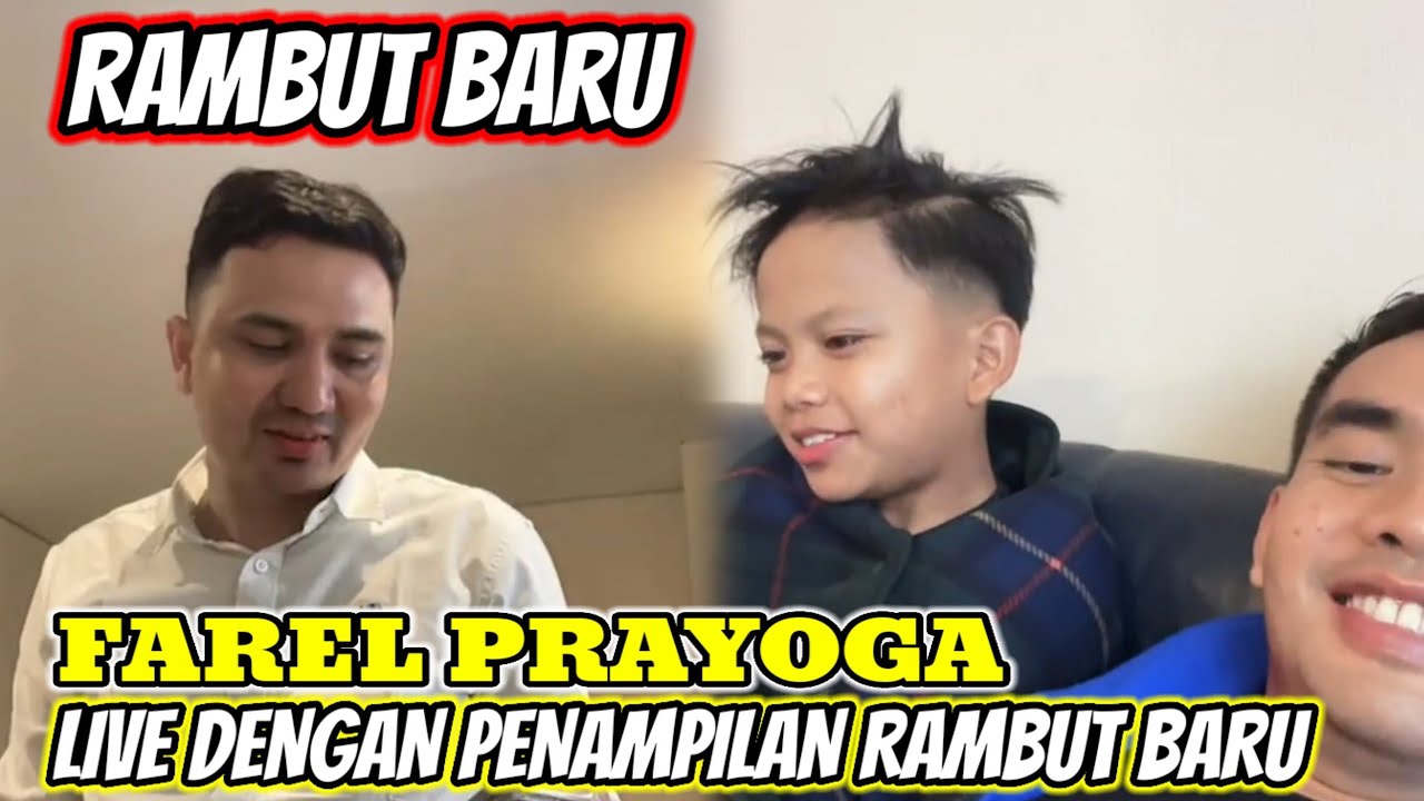 FAREL PRAYOGA LIVE DENGAN PENAMPILAN RAMBUT BARUNYA