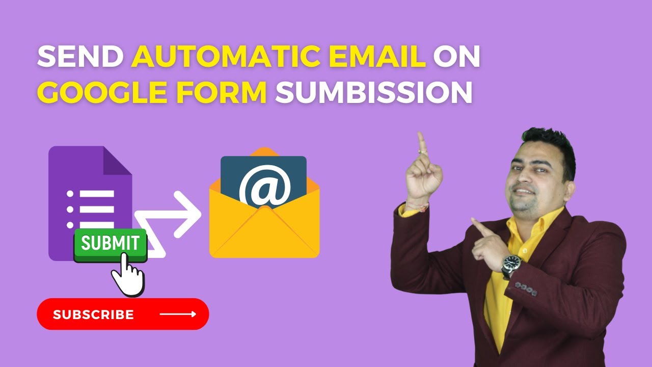 Send Email Automatically on Google Form Submission | Google Forms | Dipanshu Vijay