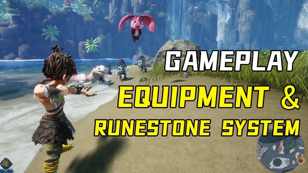 Equipment AND Runestone system -  KAKU: Ancient Seal gameplay