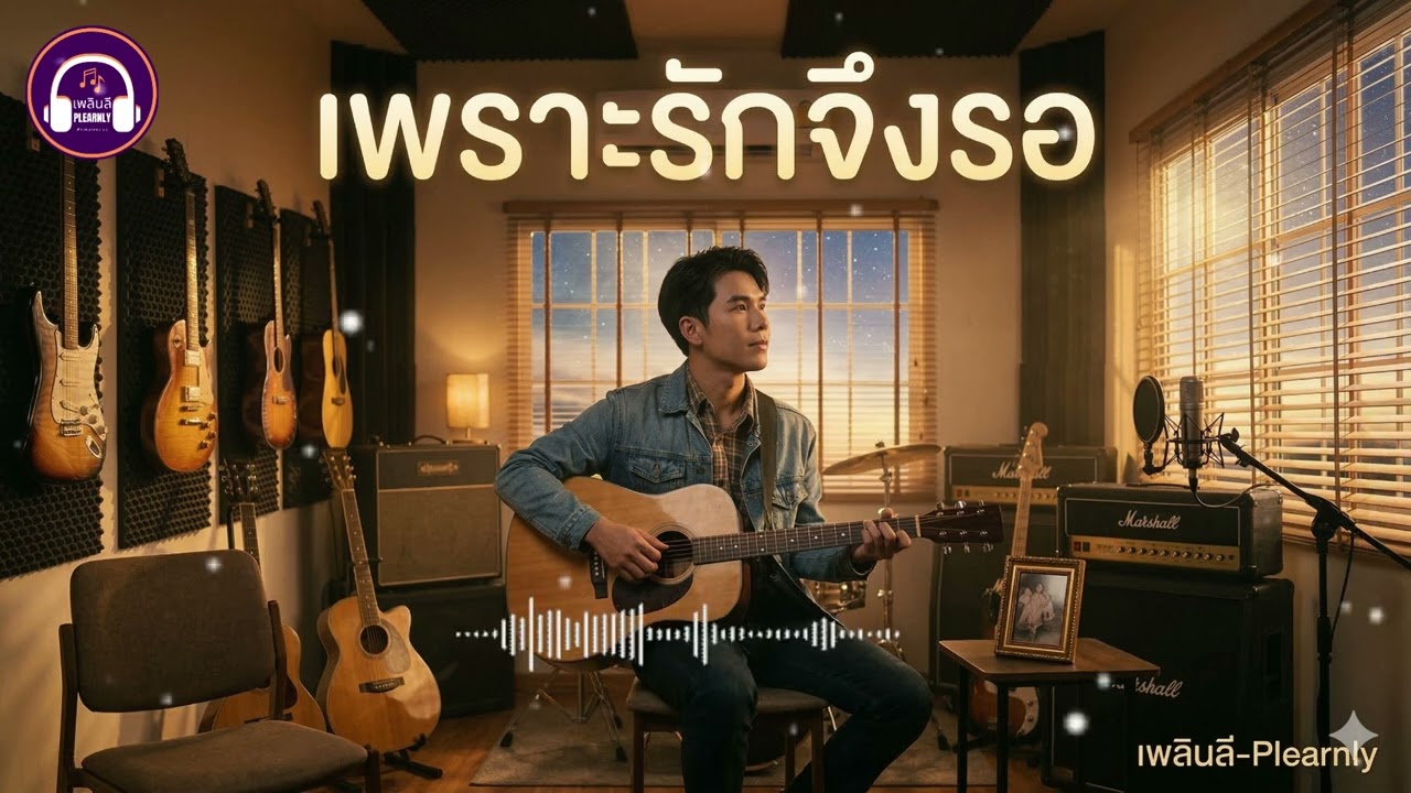 เพราะรักจึงรอ - Plearnly | [Official Audio]