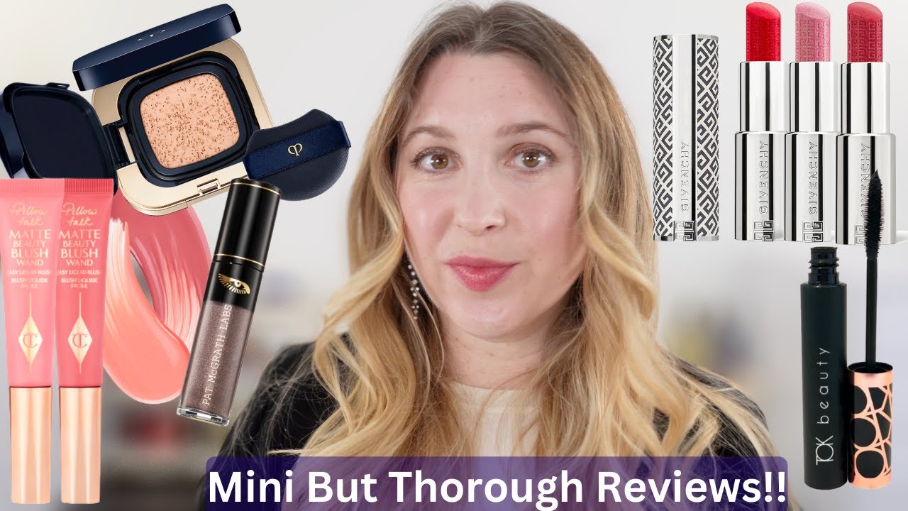 NEW LUXURY BEAUTY | Cle de Peau Cushion, Charlotte Tilbury Matte Blush Wands, Givenchy Balms, Tok ++