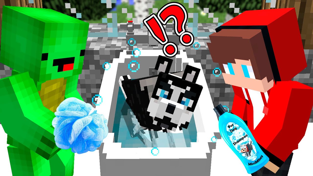 How JJ and Mikey save the dog from the evil owner in Minecraft – (Maizen)