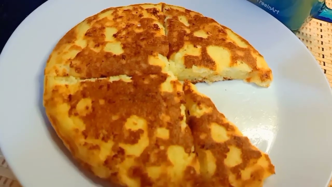 فطيرة الجبنة القريش والبيض بدون فرن/ لجميع انواع الدايت Amal Hussein Diet💝