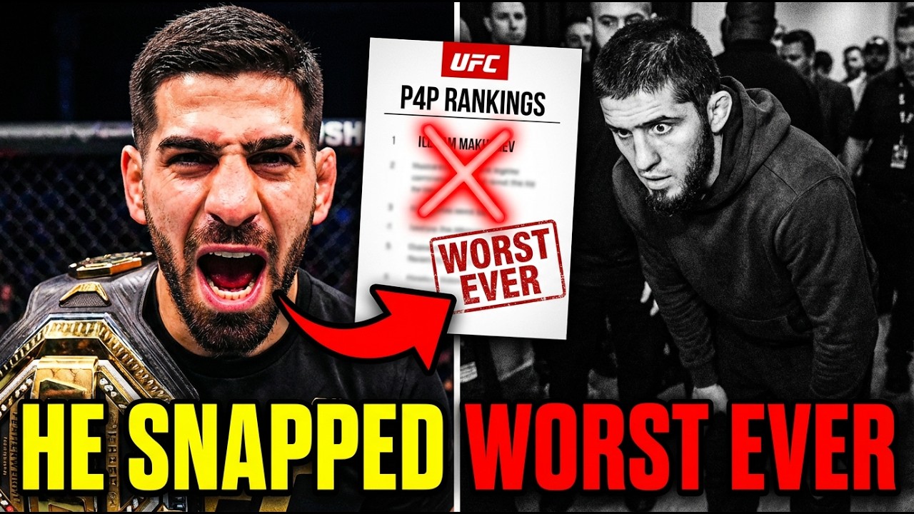 Ilia Topuria CALLS OUT Islam Makhachev The WORST Fighter In The UFC!