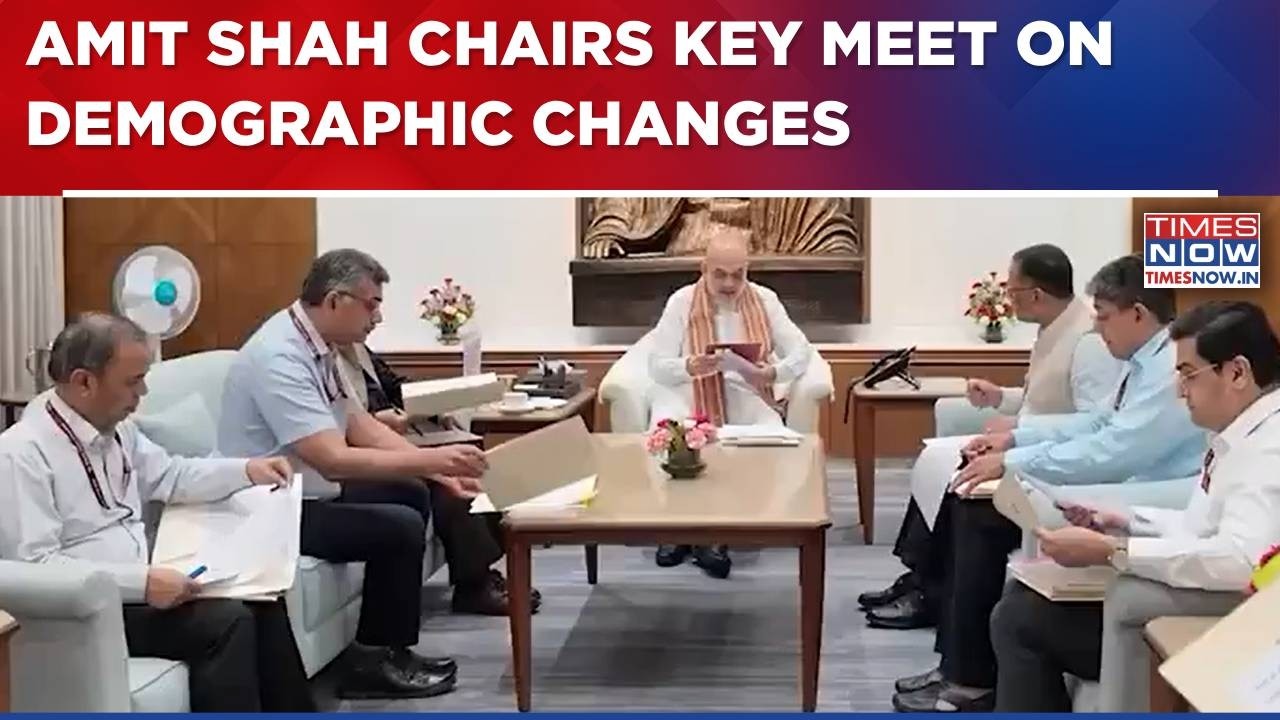 Amit Shah Directs Commission To Study Demographic Changes In Border Areas, Metro Cities | WATCH