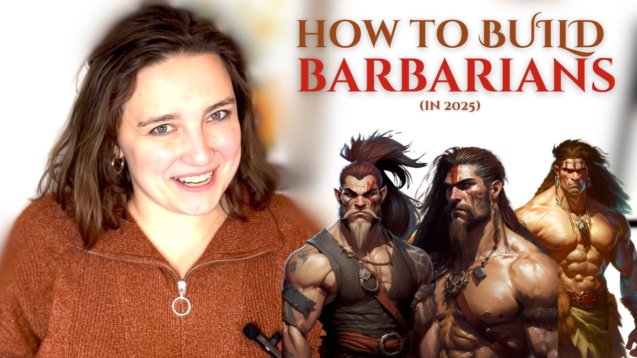 This is the only video you'll need to build a barbarian in 2025 | 2024 Core Rules Build