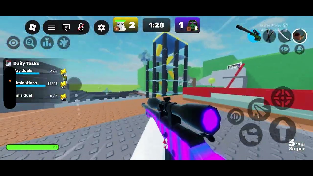 Play 1 ranked game in rivals HEZI